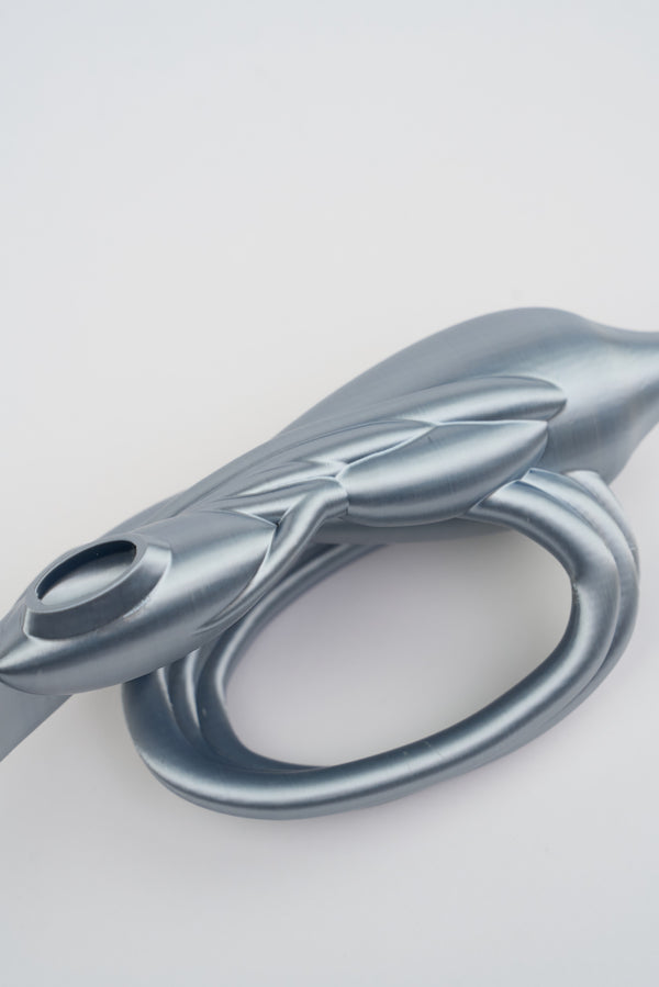 Silver Pulse Playable Flute Bracelet