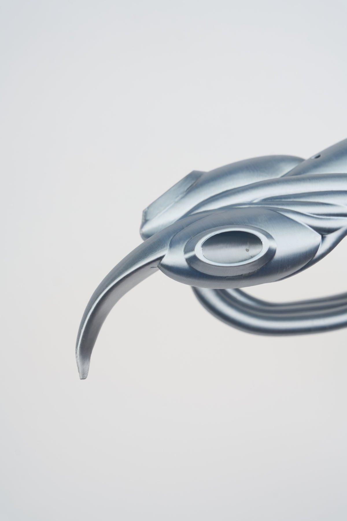 Silver Pulse Playable Flute Bracelet